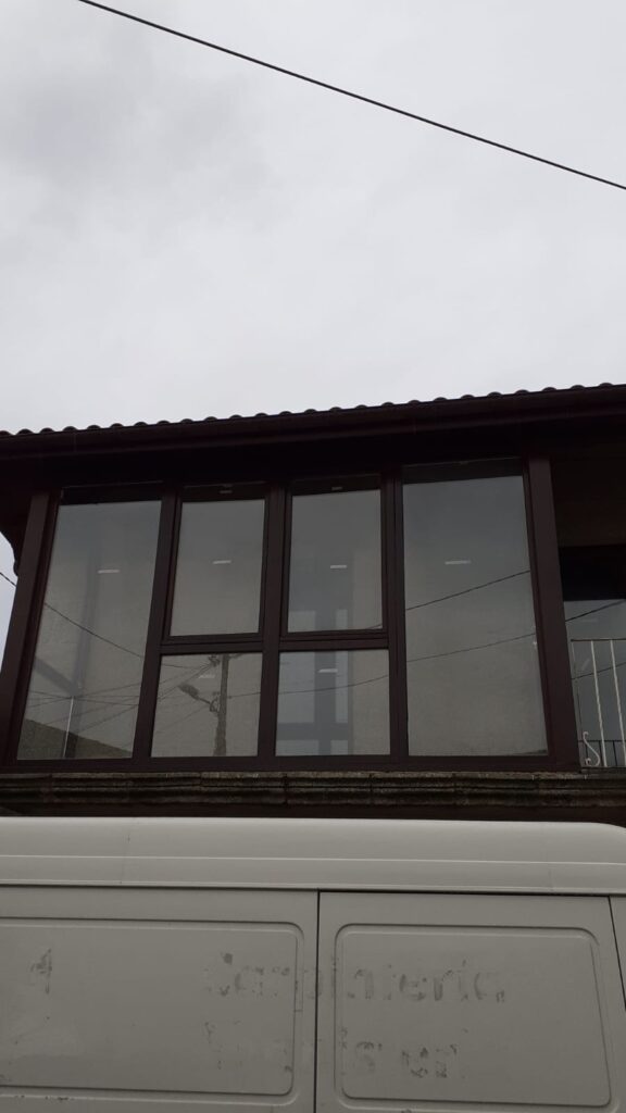 Lacado ventanas exterior