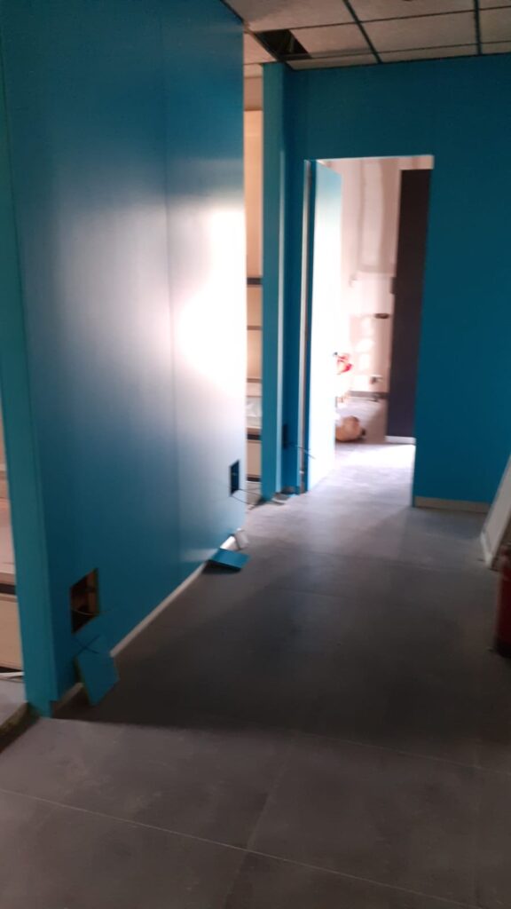 Pintar pared vivienda