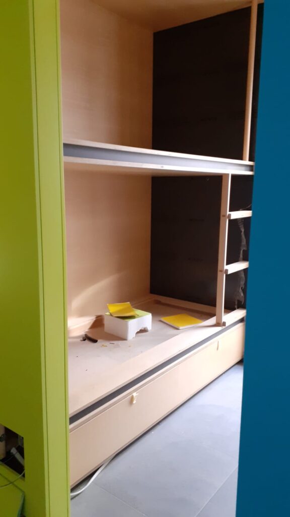 Pintar pared vivienda