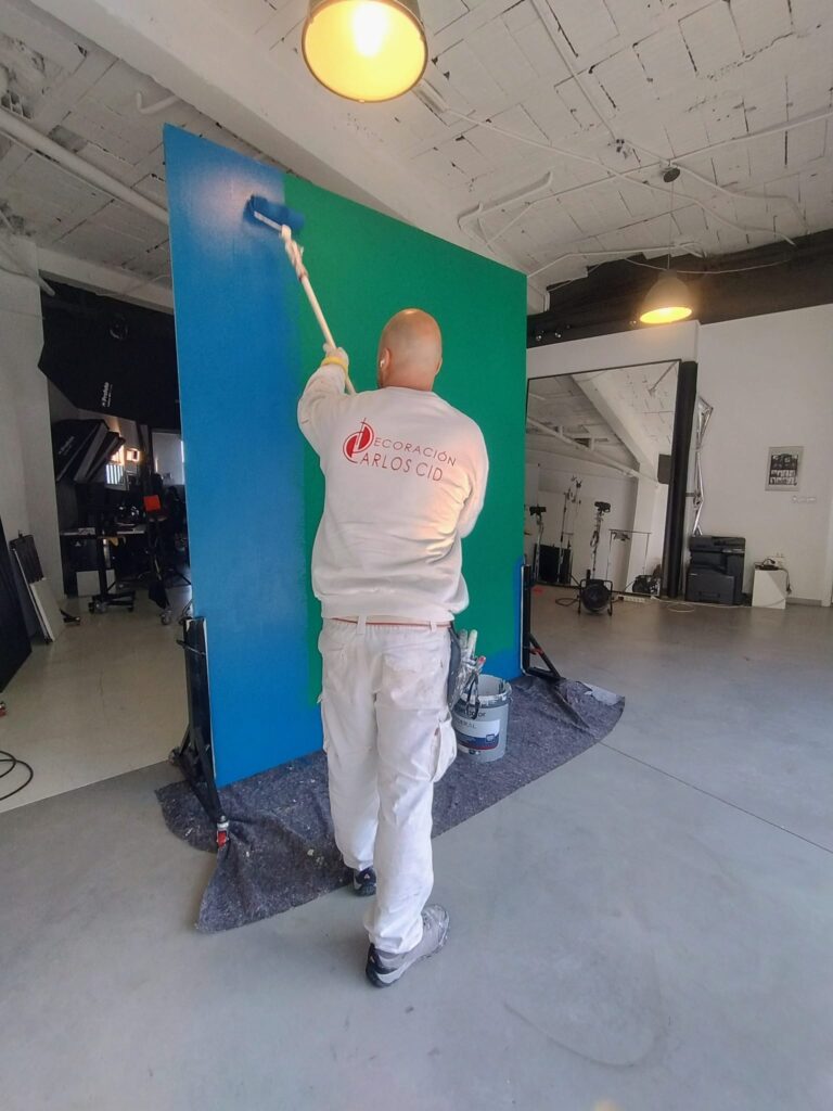 Pintar pared vivienda