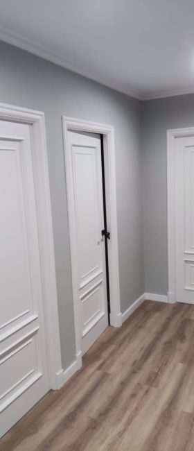 Lacado puertas vivienda