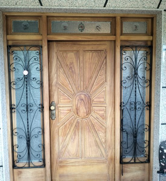 Lacado puertas exterior