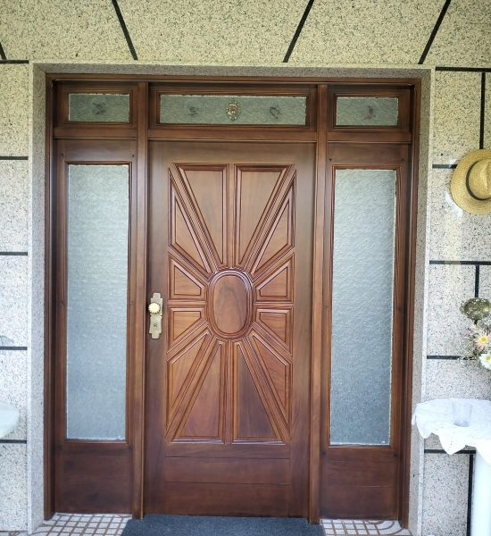 Lacado puertas exterior