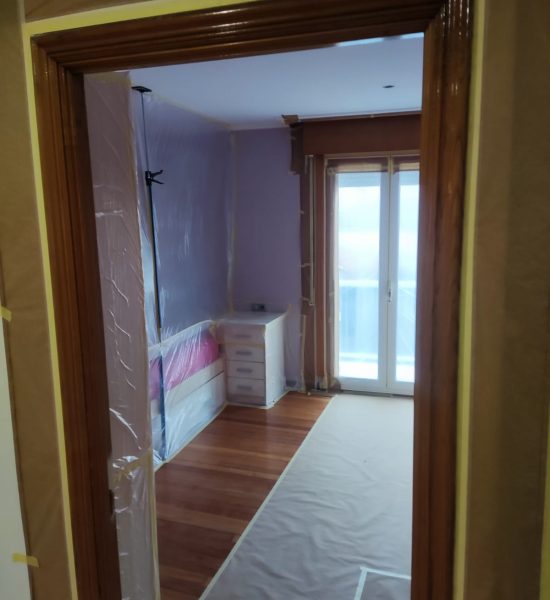 Lacado puertas interior