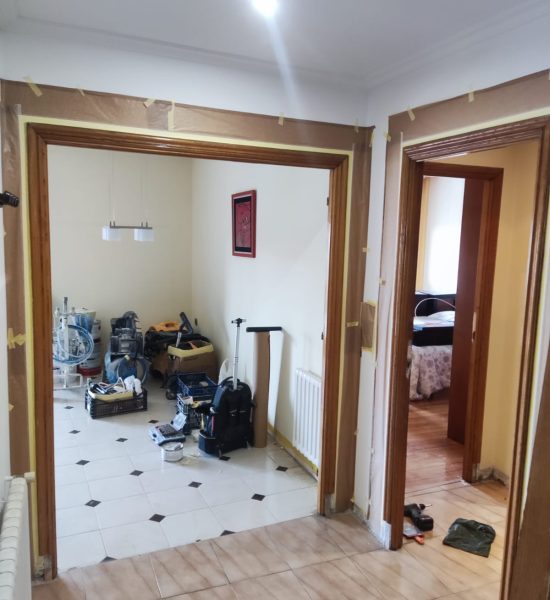 Lacado puertas interior